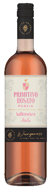 Wein-Genuss Primitivo Rosato Puglia halbtrocken IGT