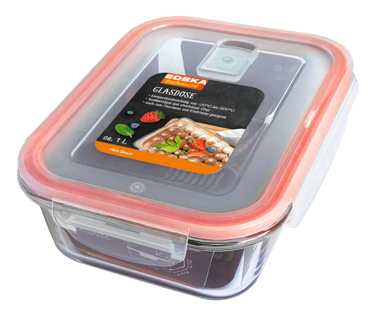 EDEKA zuhause Glasdose 1l