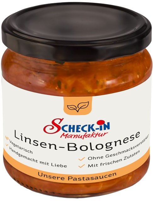 Vegane Linsen-Bolognese