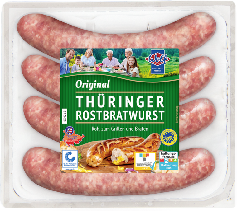 Wolf Original Thüringer Rostbratwurst