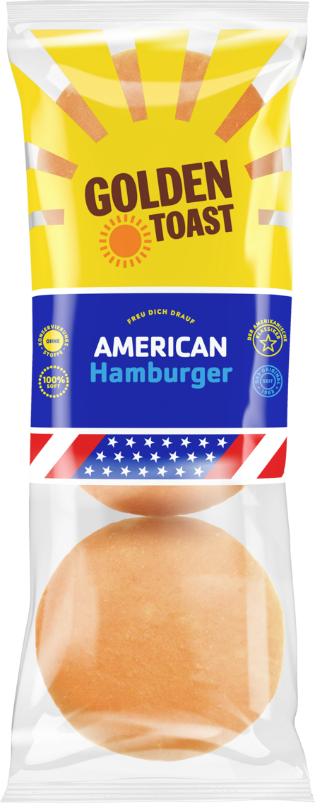 Golden Toast American Hamburger Bun