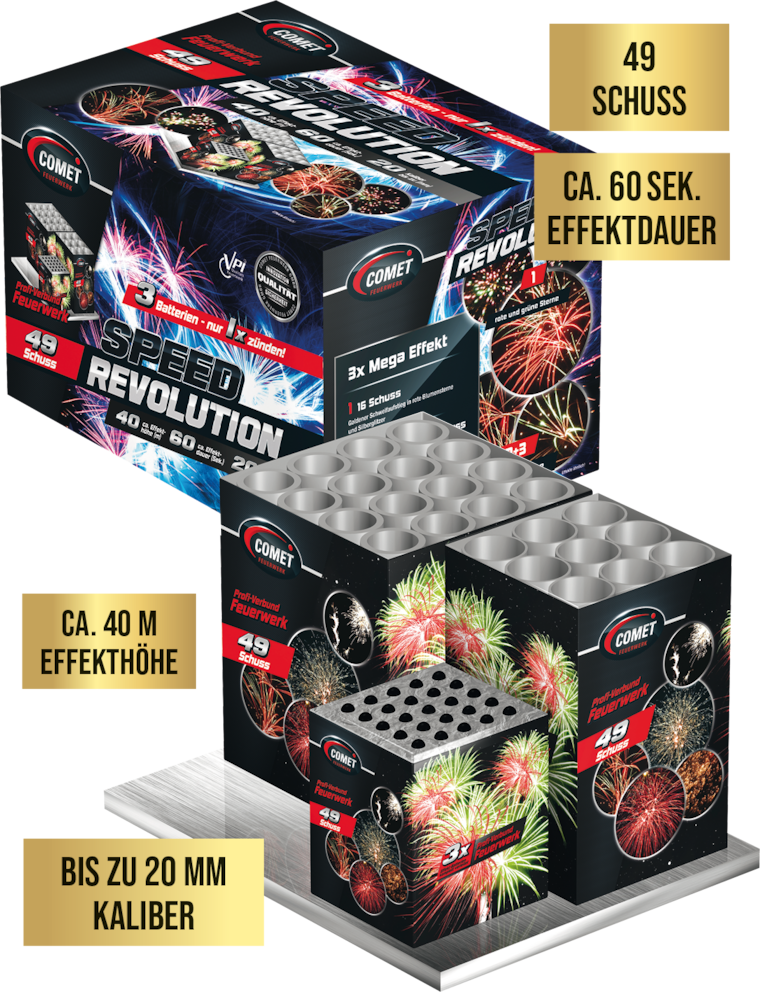 Comet Speed Revolution Systemfeuerwerk**