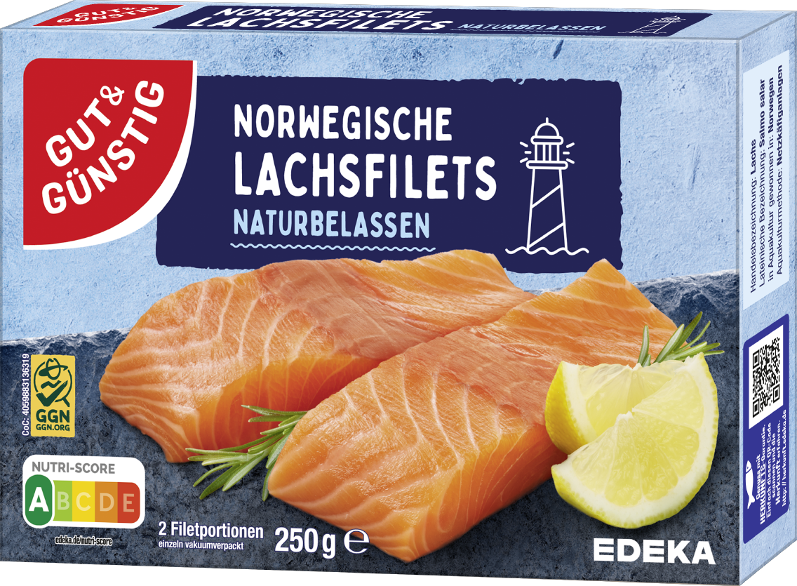 GUT&GÜNSTIG Norwegisches Lachsfilet