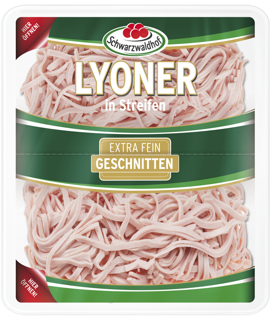 Schwarzwaldhof Lyoner in Streifen 