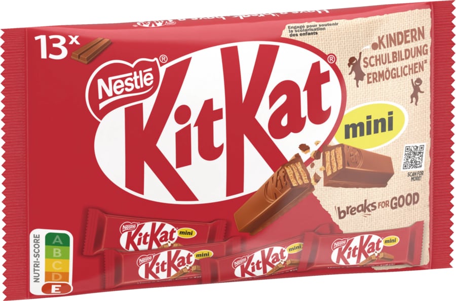 Nestlé Smarties, Lion oder KitKat Mini