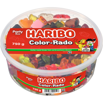 Haribo Fruchtgummi oder Lakritz
