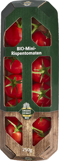 Unsere Heimat – echt & gut Bio Bioland Mini Rispentomaten