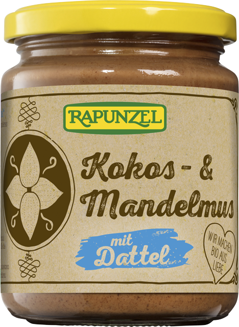 Rapunzel Bio Kokos- & Mandelmus mit Dattel 