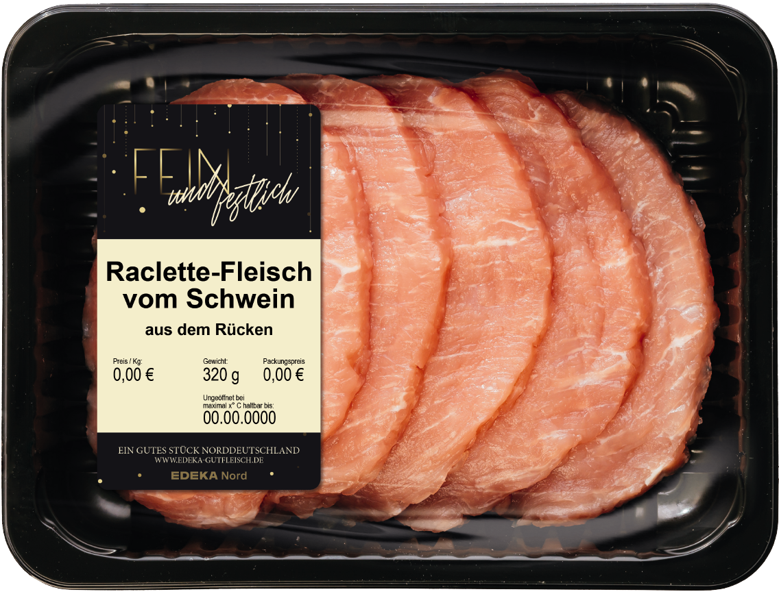 Fein & Festlich Raclettefleisch vom Schwein