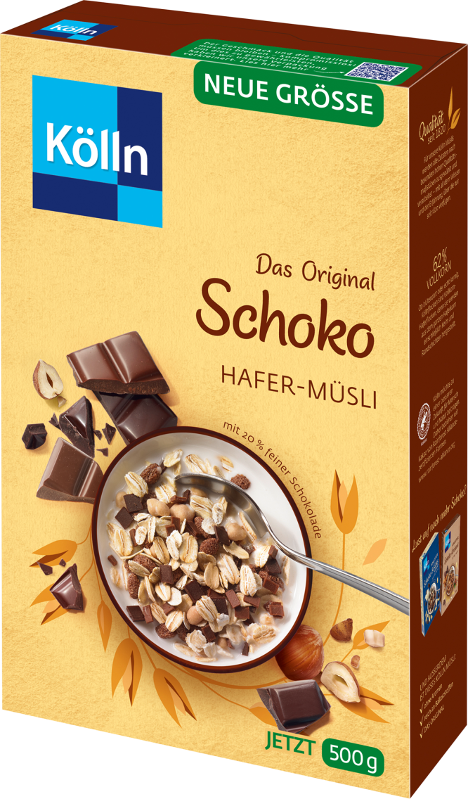 Kölln Müsli oder Hafer-Porridge