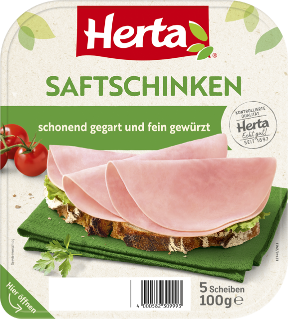 Herta Saftschinken oder Grillschinken