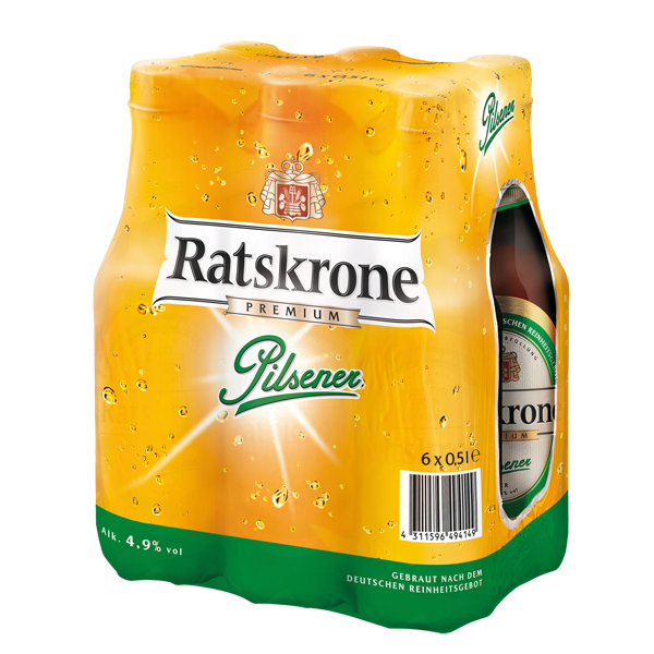 Ratskrone Pilsener oder Gold