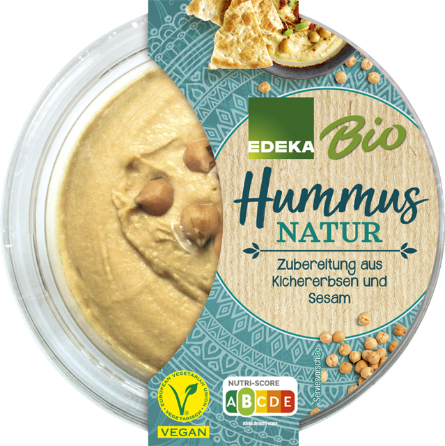 Vegan EDEKA Bio Hummus natur