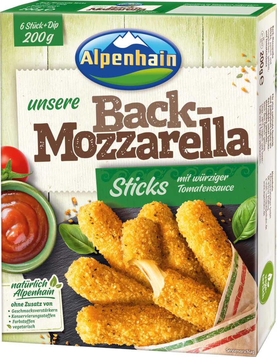 Alpenhain unser Back-Mozzarella