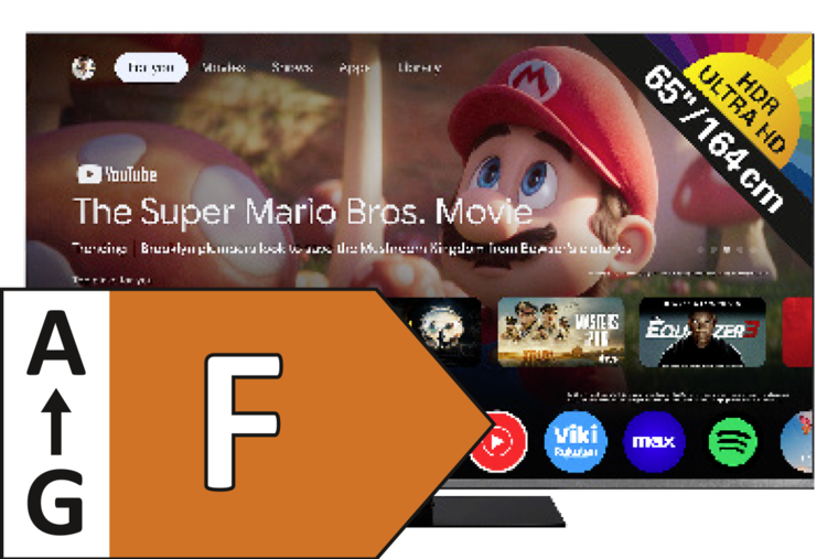 TELEFUNKEN 4K-UHD-TV „D65U980B2CW“