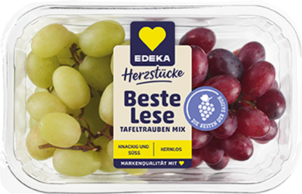 Südafrika EDEKA Herzstücke Tafeltrauben- Mix