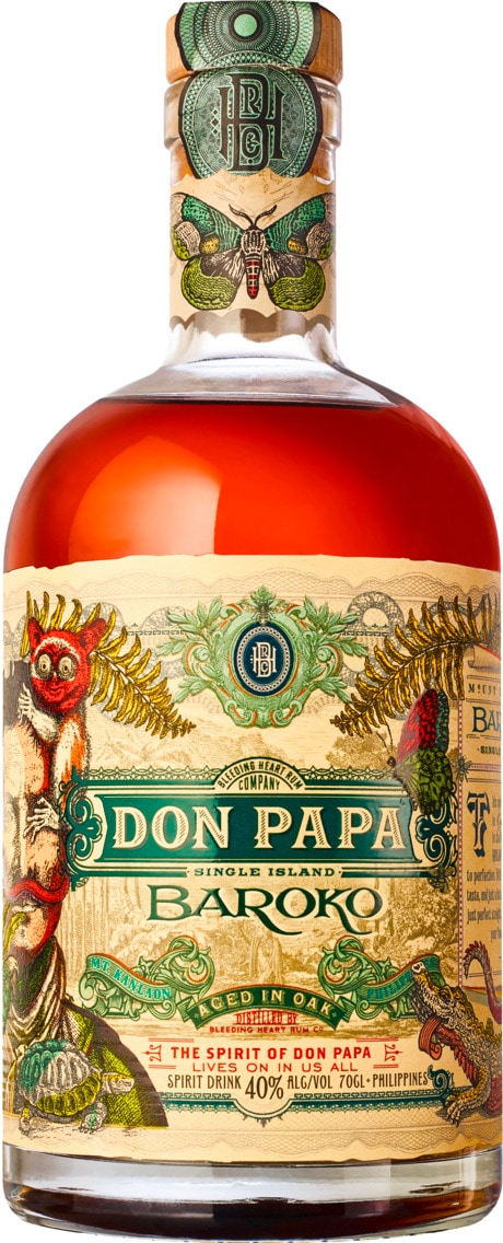 Don Papa Baroko oder Masskara Rum