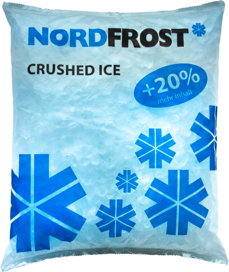 Nordfrost Crushed Ice oder Ice Tubes