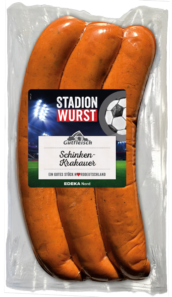 Gutfleisch Stadion Krakauer oder Rostbratwurst