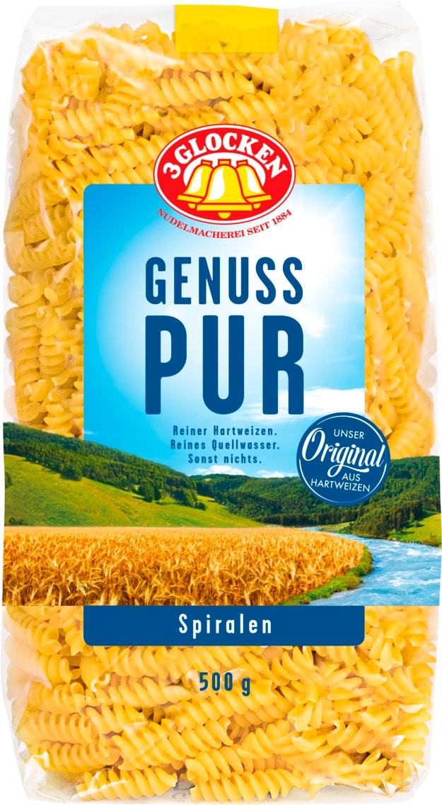3 Glocken Genuss Pur Teigwaren