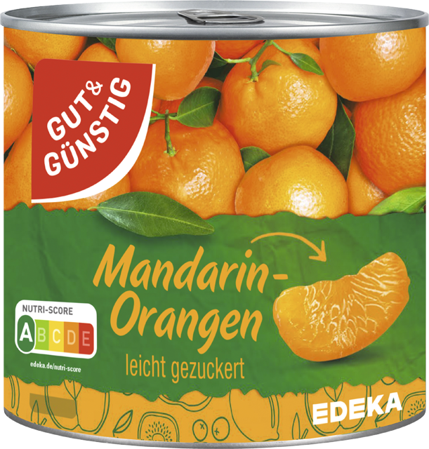 Gut & Günstig Mandarin-Orangen 