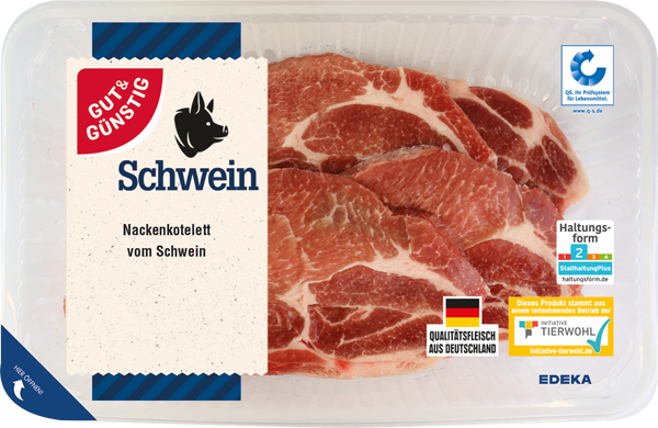 GUT&GÜNSTIG Schweinenackenkotelett