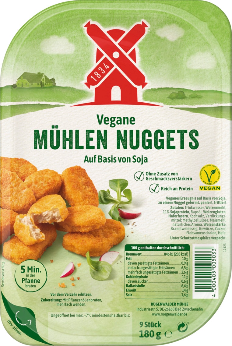 Rügenwalder Mühle Veganes Mühlen Pfannengericht