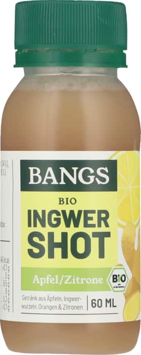 Bangs Bio Ingwer Shot