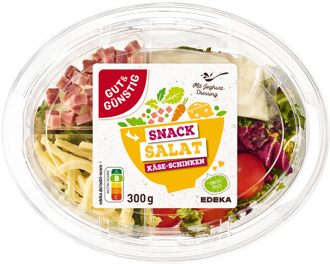 GUT&GÜNSTIG verzehrfertige Salate