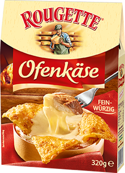 Rougette Raclette- oder Ofenkäse