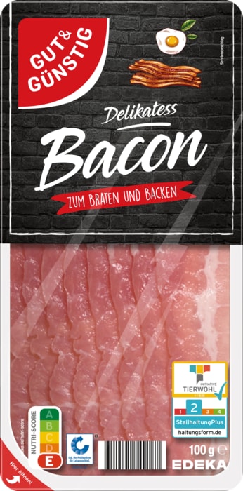 Gut&Günstig Delikatess Bacon*