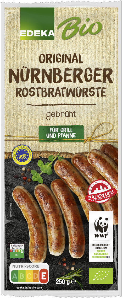 EDEKA Bio Original Nürnberger Rostbratwürste