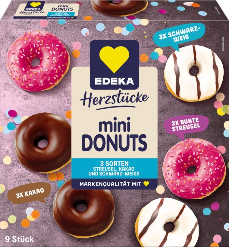EDEKA Herzstücke Mini Donuts