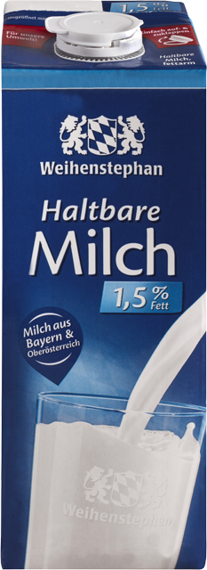 Weihenstephan haltbare Milch