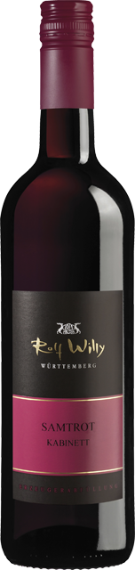 Rolf Willy Samtrot Kabinett 