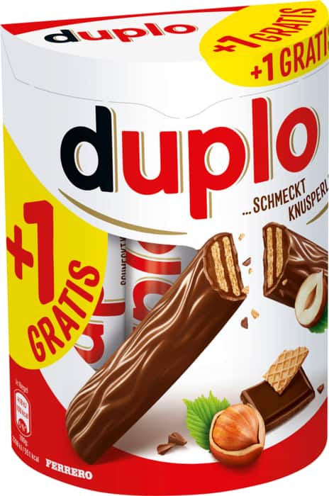 duplo, kinder Riegel oder hanuta