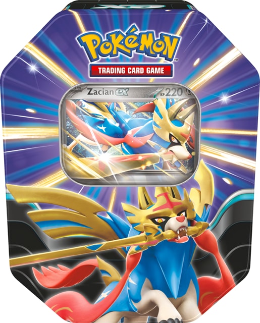 Pokémon-Sammelkartenspiel: Tin-Box Schlagkräftige Legenden: Zacian-ex