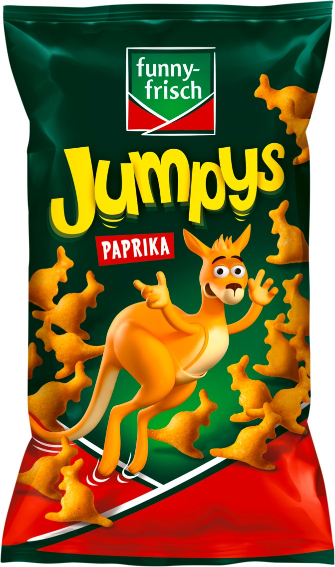 funny-frisch Jumpys, Ringli, Paprika Ecken, Frit-Sticks oder Chitos
