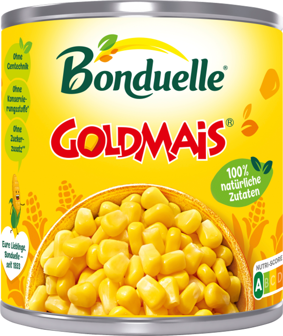 Bonduelle Goldmais oder Hülsenfrüchte