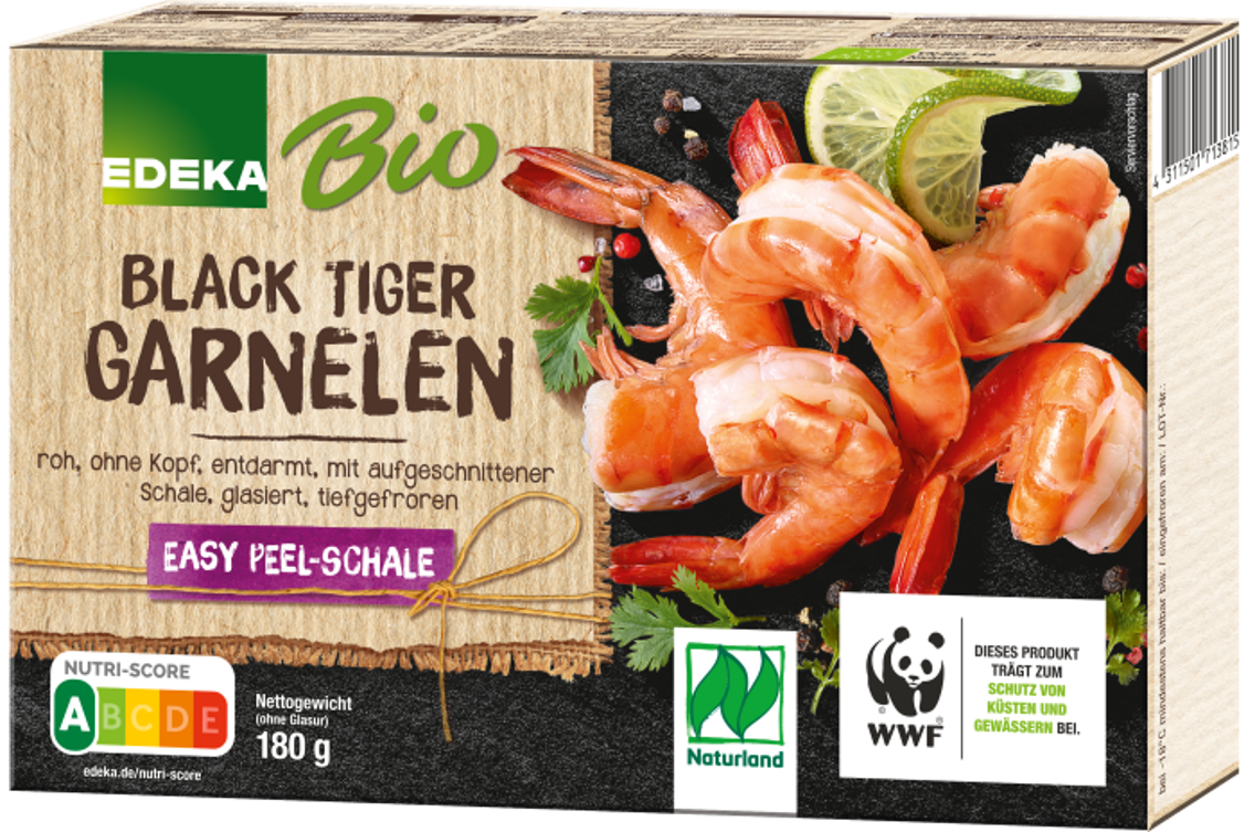 EDEKA Bio Black Tiger Garnelen