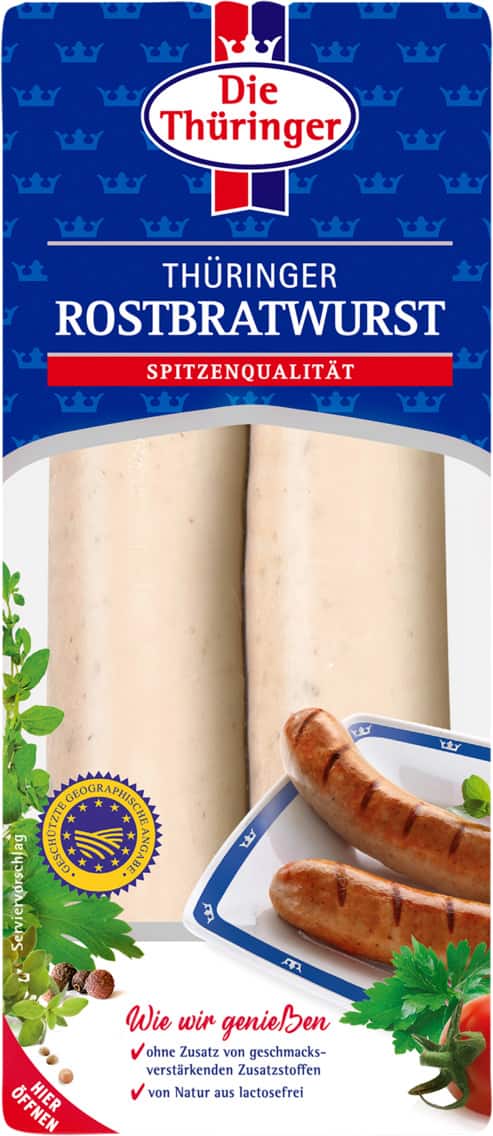 Die Thüringer Rostbratwurst
