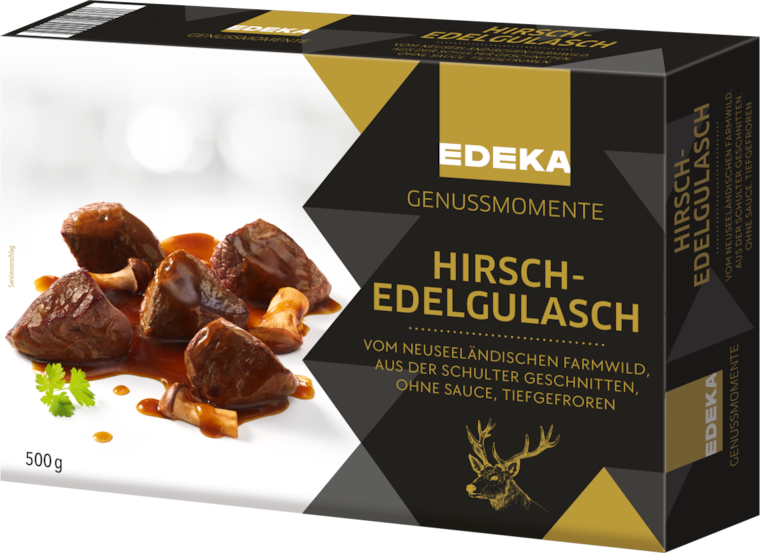 EDEKA Genussmomente Hirschedelgulasch oder Wildschweingulasch
