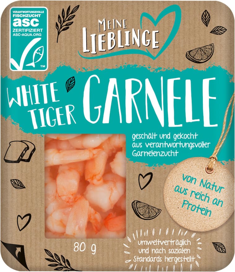 Krone asc Meine Lieblinge White Tiger Garnele