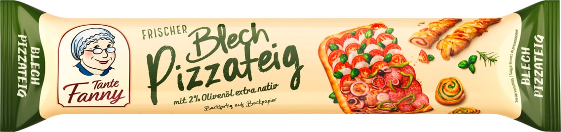 Tante Fanny Frischer Blech Pizzateig