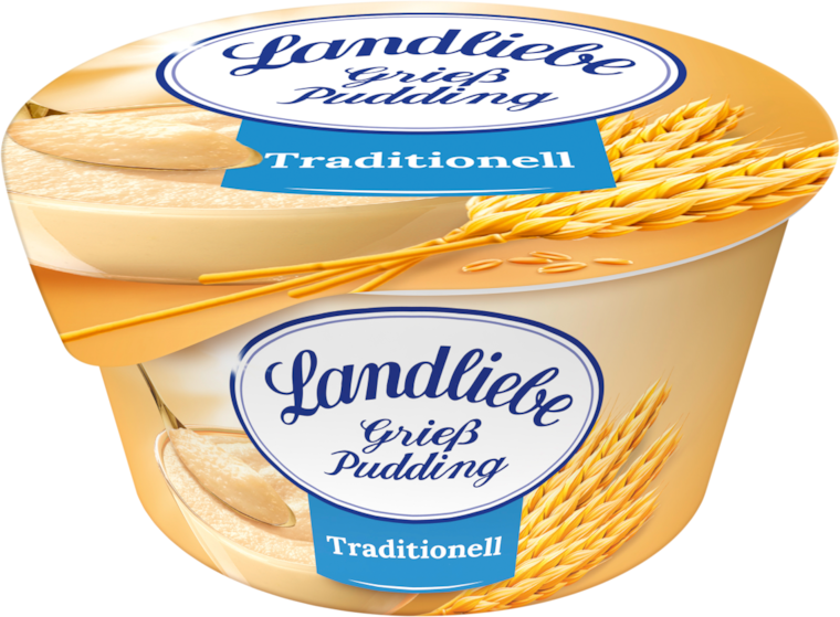 Landliebe Sahnepudding oder Grießpudding
