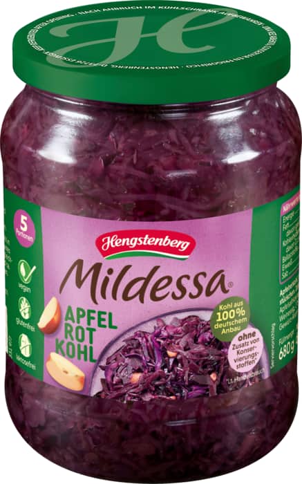 Hengstenberg Mildessa Apfel-, Genießer- oder Rotkohl