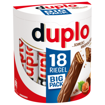 duplo oder kinder Riegel