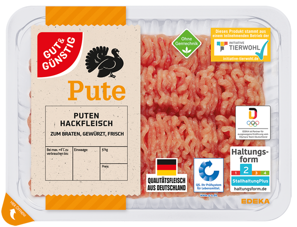 GUT&GÜNSTIG Putenhackfleisch