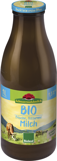 Schwarzwaldmilch Bioland-Frische Milch