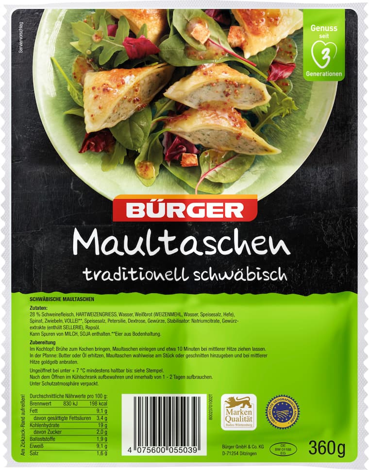 Bürger Maultaschen